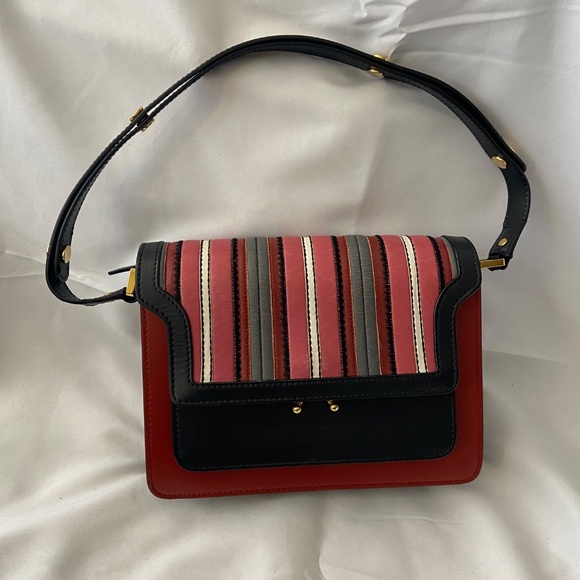 MARNI - Medium Multicolor Trunk Bag - Picture 1 of 11